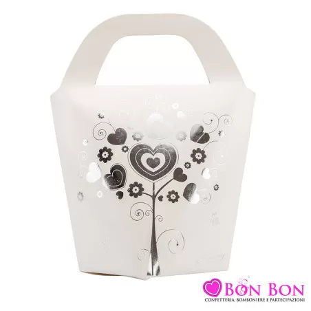 Bomboniera prima comunione ballerina con vestito bianco Harmony - 2
