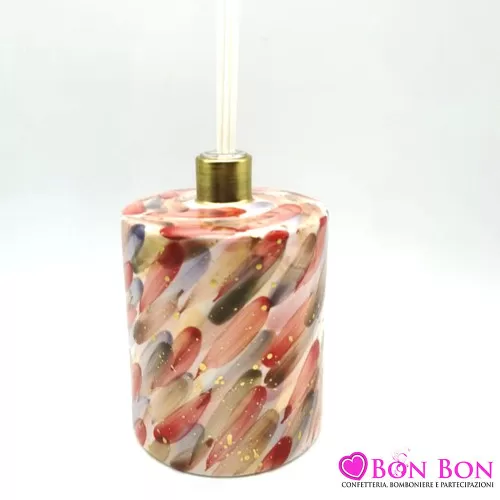 Bomboniera matrimonio solidale profumatore grande cuordipinto Cuorematto - 1