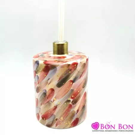 Bomboniera matrimonio solidale profumatore grande cuordipinto Cuorematto - 1