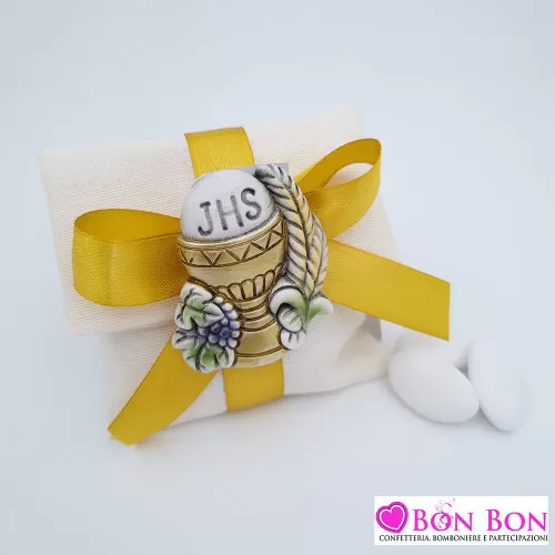 Sacchetto prima comunione busta lettera con magnete calice Harmony - 1