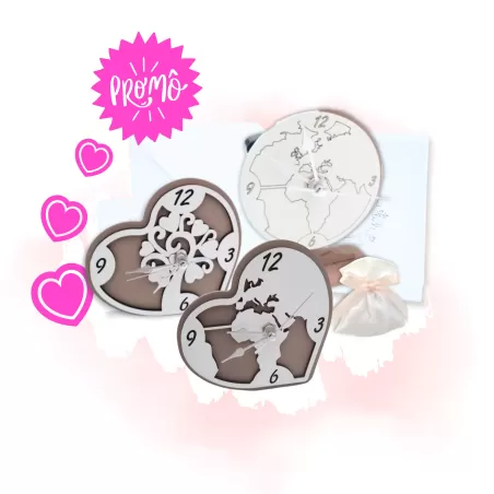 Kit Promo Bomboniera Matrimonio Orologio - 1