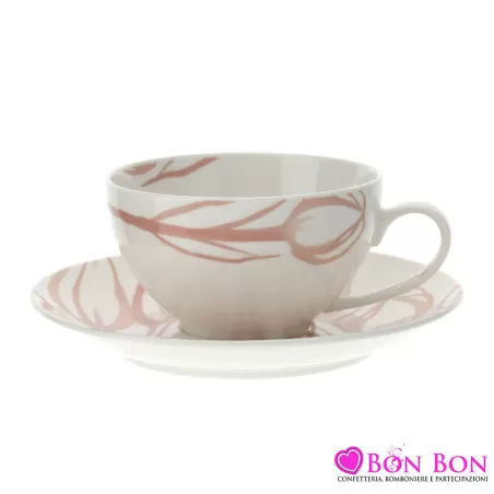 TAZZA COLAZIONE TULIP PORC.DIA.12XH7CM Hervit - 1