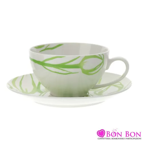 TAZZA COLAZIONE TULIP PORC.DIA.12XH7CM Hervit - 1