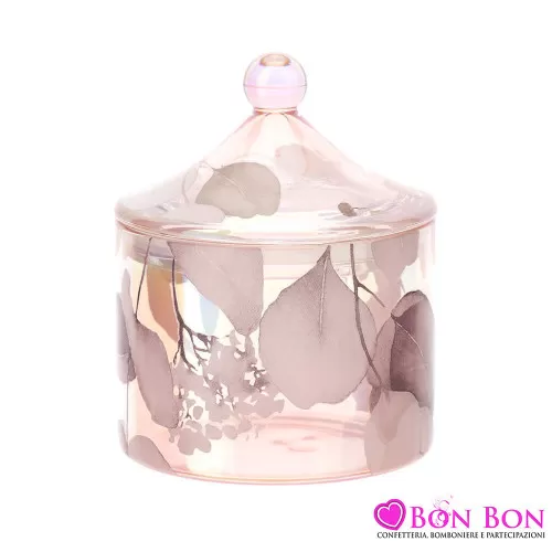 CONT.VETRO BOTANIC PAGODA DIA.9,5X12CM Hervit - 1