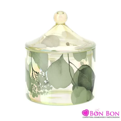 CONT.VETRO BOTANIC PAGODA DIA.9,5X12CM Hervit - 1