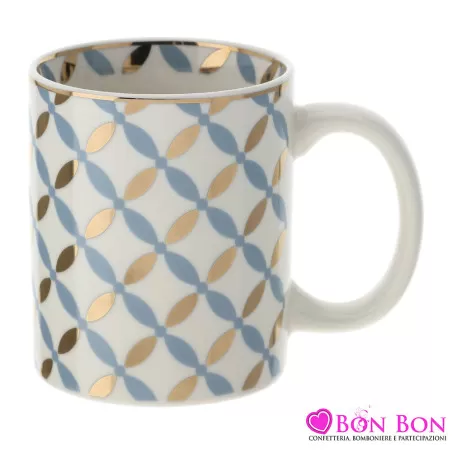 TAZZA MUG PORC.DIA8XH10CM VLK DESIGN Hervit - 1