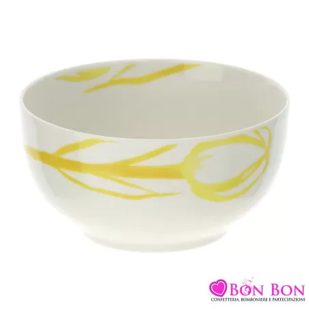 CIOTOLA TULIP PORCELLANA DIA 13XH7CM Hervit - 1