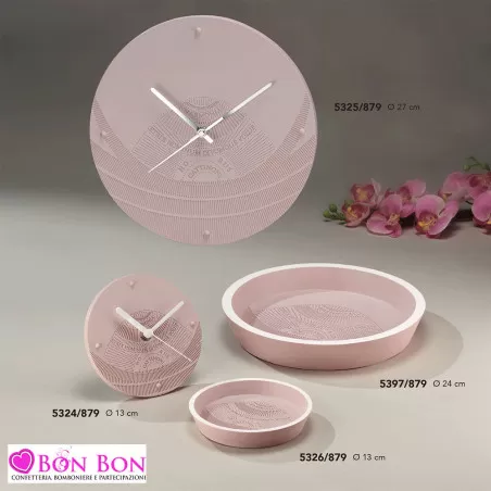Bomboniere matrimonio gattinoni orologi e piatti planetarium rosa antico Gattinoni - 1