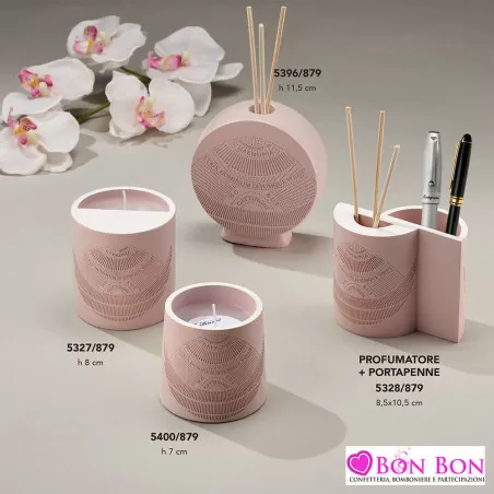 Bomboniere matrimonio gattinoni candele e profumatori planetarium rosa antico Gattinoni - 1