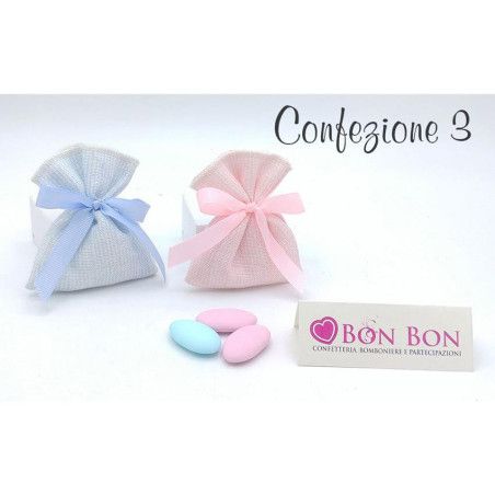 Bomboniera nascita e battesimo candela cavallino rosa Cupido - 4