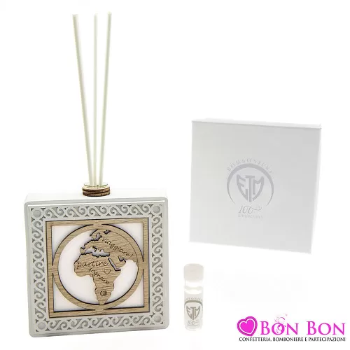 Bomboniera matrimonio tema mare diffusore mondo ETM - 1