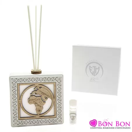 Bomboniera matrimonio tema mare diffusore mondo ETM - 1