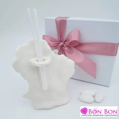 Bomboniera matrimonio profumatore coppia amanti opaca Bagutta - 3