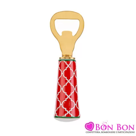 Bomboniera matrimonio natalizio apribottiglie natalizio Le stelle - 2