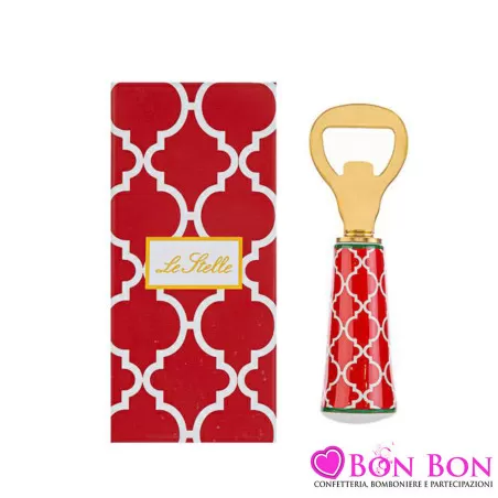 Bomboniera matrimonio natalizio apribottiglie natalizio Le stelle - 1