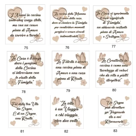 Confetteria Bon Bon|Bomboniera matrimonio orologio con piastrella con disegno e frase
