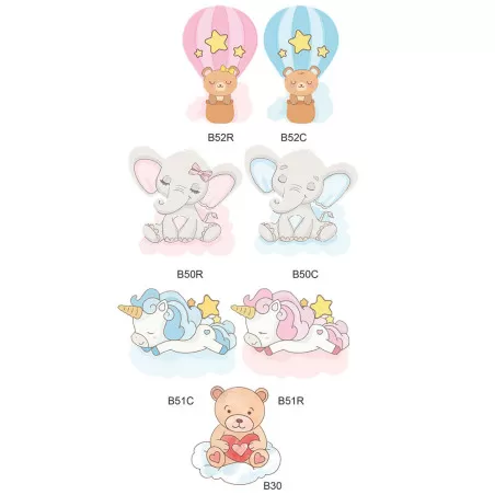 Bomboniera battesimo giostrina musicale con carillon Le stelle - 8