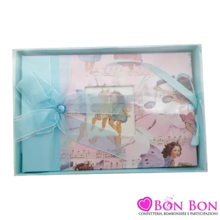 Bomboniera prima comunione in offerta album foto con angioletti - 2