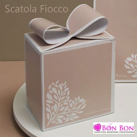 Bomboniera Matrimonio Claraluna 2025 Portafoto in Legno Bianco con Disegno Cuore ad Albero della Vita e Frase Verde
