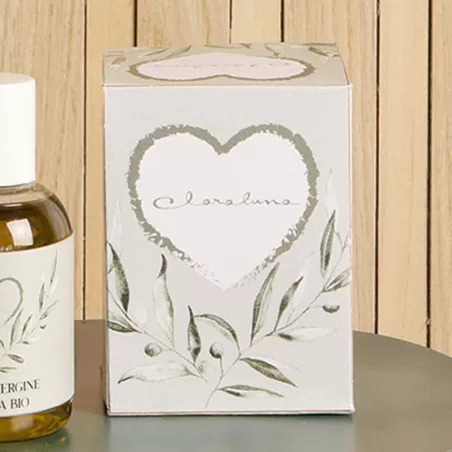 Bomboniere Matrimonio Enogastronomiche Claraluna 2025 - Oliere a Forma di Cuore in Porcellana Avorio Claraluna - 3