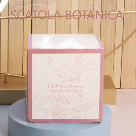 Bomboniere Battesimo Originali Claraluna 2025 Clessidre con Sabbia Glitterata e Cuore in Strass Rosa e Azzurra Claraluna - 8