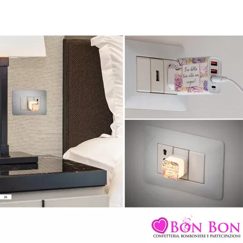 copy of Bomboniere matrimonio utili stile country: cavatappi e apribottiglia in legno con disegno e frase Dolcicose - 1