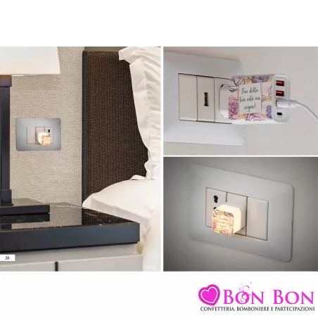 copy of Bomboniere matrimonio utili stile country: cavatappi e apribottiglia in legno con disegno e frase Dolcicose - 1