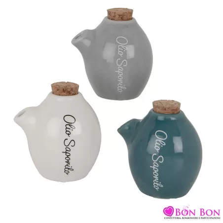 Bomboniere matrimonio utile lampada mini oliera con frase ETM - 1