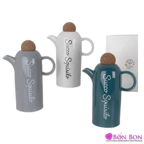 Bomboniere matrimonio utile brocca con frase ETM - 1