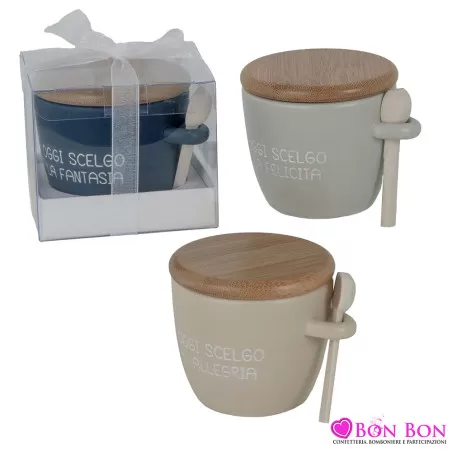 Bomboniere matrimonio utili zuccheriere colori assortiti ETM - 1