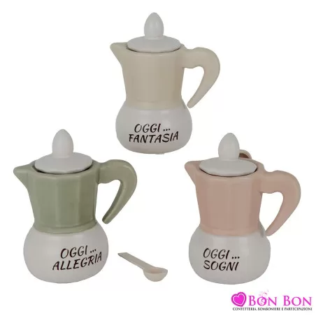 Bomboniere matrimonio utili moka zuccheriere ETM - 1