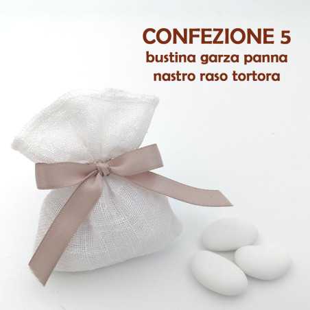 Bomboniere Matrimonio Mappamondo da Poggio Bianco con Decoro Quadrifoglio Dorato ETM - 6