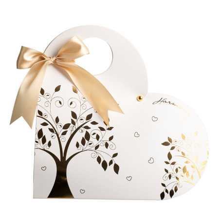 Bomboniera Prima Comunione Profumatore Icona Albero della Vita con Sacra Famiglia Oro Harmony - 2