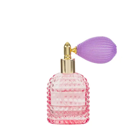 Bomboniera portaprofumo spray vetro colorato 30 ml con scatola ulivo Le stelle - 13