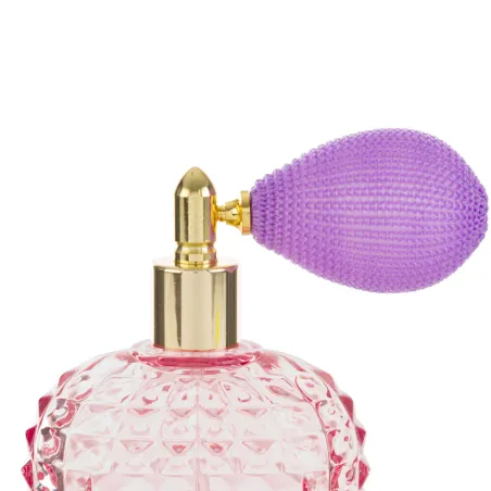 Bomboniera portaprofumo spray vetro colorato 100 ml con scatola ulivo Le stelle - 13