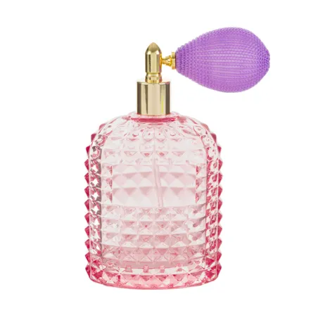 Bomboniera portaprofumo spray vetro colorato 100 ml con scatola ulivo Le stelle - 12