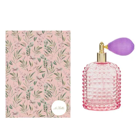 Bomboniera portaprofumo spray vetro colorato 100 ml con scatola ulivo Le stelle - 11