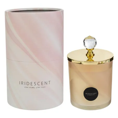 Bomboniera Candela Rosa Profumata 210 gr con Astuccio Le stelle - 2