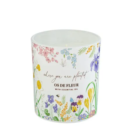 Bomboniera Candela 130 gr Profumata Fleur con Astuccio Le stelle - 1