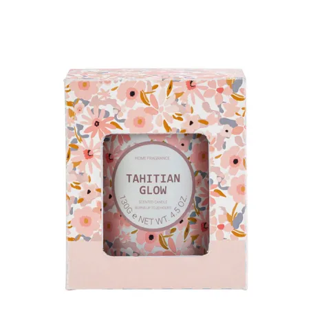 Bomboniera Candela 130 gr Profumata Tahiti con Astuccio Le stelle - 2