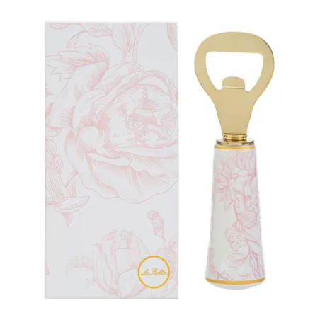 Bomboniera Utile Apribottiglie Decoro Rosa con Astuccio Le stelle - 1