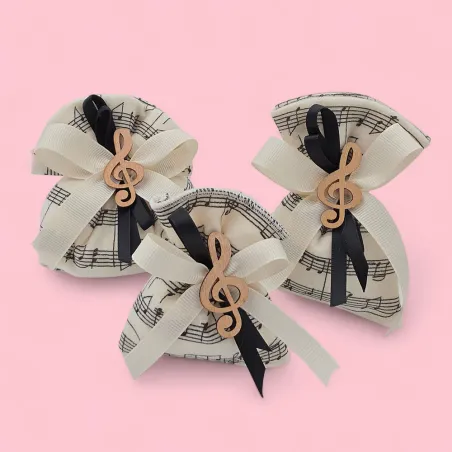 copy of Sacchetti nascita e battesimo bimbo con orsetti e luna celeste Liete Creazioni - 7