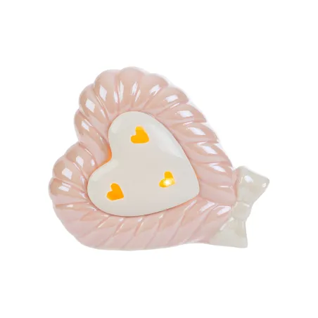 Cuore LED in Porcellana Rosa – Shopper Inclusa Le stelle - 4