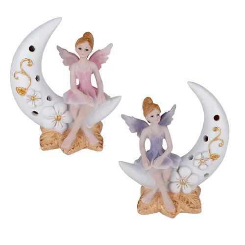 Fatina su Luna con LED – Prima Comunione, Linea Samira (2 modelli) ETM - 1