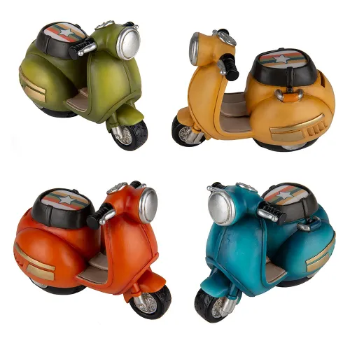 Salvadanaio Scooter “Linea Speed” in Resina – Bomboniera Prima Comunione (4 colori) ETM - 1