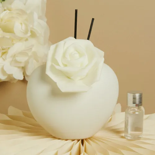 Bomboniera Matrimonio Claraluna 2026 – Vaso profumatore Cuore medio Claraluna - 1