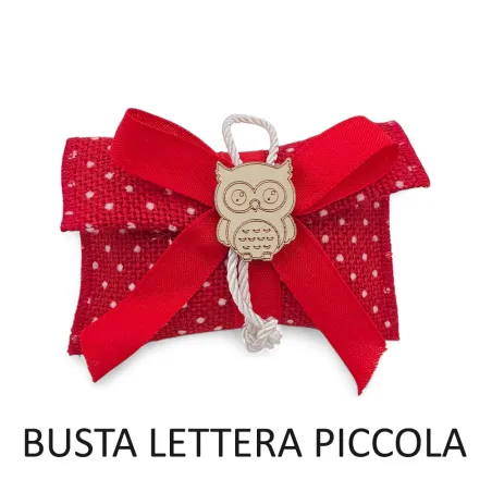 copy of Sacchetti Laurea “Righe Rosse” con Fiocco Gros-Grain e Tag Tocco Liete Creazioni - 4