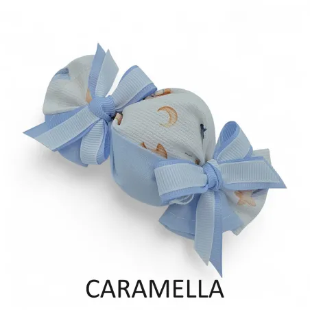 copy of Sacchetti Nascita e Battesimo Pois Celeste con Tag Mongolfiera – Made in Italy Liete Creazioni - 4