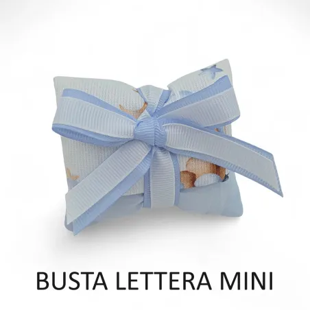 copy of Sacchetti Nascita e Battesimo Pois Celeste con Tag Mongolfiera – Made in Italy Liete Creazioni - 5