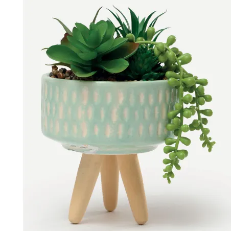 copy of Cuore di Luce Sposini – Lampada LED in plexi con base in legno AD - 2